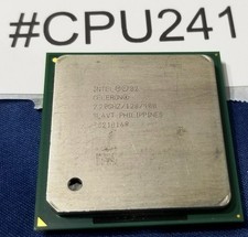 Intel® Celeron® SL6VT 128MB Cache 2.20GHz Northwood-128 Socket 478 CPU Processor picture