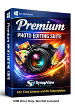 Premium Photo Editing Suite Toolbox Bundle for Windows - Photo Image Editor USB picture