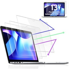 3-Pack Anti-Blue Light Screen Protectors for MacBook Pro 13