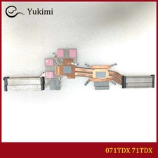 071TDX FOR DELL Inspiron 7590 7591 Gold Laptop Heatsink Cooling Fan picture