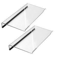 Reusable Acrylic Keyboard Display Stand with Smooth Edges and Stable Support picture