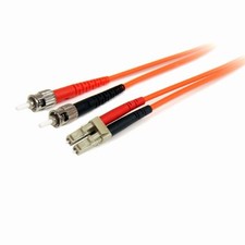 Startech FIBLCST2 2m Fiber Patch Cable LC-ST Orange picture
