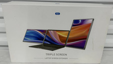 S6 15.6” Triple Screen Laptop Screen Extender FHD 1080P 60Hz Open Box picture