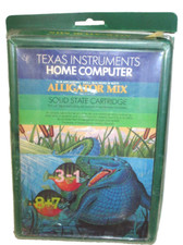 Texas Instruments TI-99 4A computer cartridge, Alligator Mix picture