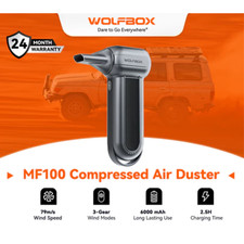 WOLFBOX MegaFlow100 Rechargeable Cordless Air Duster 150000 RPM picture