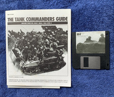 Vintage Mac game on disk: M4 Tank Commander; 1992 picture