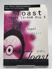 Vintage Astarte Toast CD-ROM Pro 3 User Manual for Macintosh picture