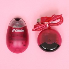 Vintage Princeton Technology Translucent Pink Wireless Computer Mouse iMac G3  picture