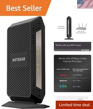 Netgear CM1000 Ultra High-Speed Modem – Up to 1 Gbps, Easy Setup, Compact Design picture