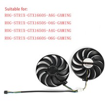 For ASUS ROG-STRIX-GTX1650S GTX1660S-A6G/04G/A4G/06G-GAMING Graphics Card fan picture