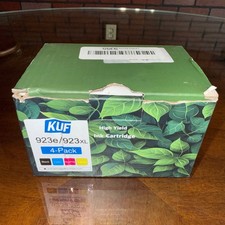 KUF 923e 923XL High Yield Ink Cartridge 4-Pack Black Cyan Magenta Yellow New picture