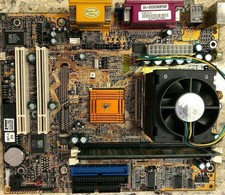 *ECS Elitlgroup Mainboard P6STP-FL PIII Socket 370 Small P3 Motherboard picture