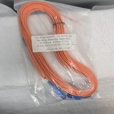 SC-SC Duplex Multimode 62.5/125 Fiber Optic Patch Cable 25 ft Orange 3.0mm picture