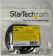 StarTech.com 6 ft / 1.8 m USB to DB25 Parallel Printer Adapter Cable - 1.8 Meter picture