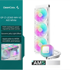 NEW Deepcool GP-Z-LE360-WH-V2 AIO White liquid CPU cooler  picture