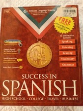 VTG Success in Spanish Syracuse Language Systems CD-ROM Win 3.1/Win 95 Travel picture