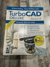 TurboCAD Deluxe Version 11  For Windows 2000/XP 2D & 3D picture