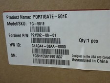 Fortigate 501e Security Appliance picture