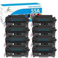 8 Pack CE255A 55A Toner fit for HP LaserJet Pro P3011 P3015D P3015n P3015X P3016 picture
