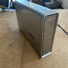 Sony DRX-830U External DVD CD Rewritable Dual Layer Drive USB Silver W/ Cables picture