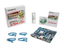GIGABYTE GA-A75M-D2H Rev. 1.0 AMD A75 Socket FM1 SATA 6Gb/s mATX Motherboard picture