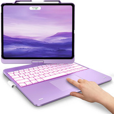 typecase Flexbook Touch iPad Air 13 M4 M3 M2 Keyboard Case Trackpad 360° Backlit picture