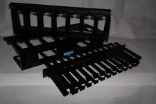 CHATSWORTH UNIVERSAL HORIZONTAL CABLE MANAGER DOUBLESIDED 30529-719 COMPLETE SET picture