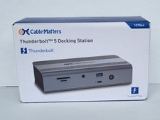 Cable Matters Thunderbolt 5 Docking Station Model 107064, New-unopened picture