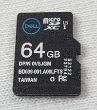 Dell V5JGM 64GB SDHC/SDXC CL10 Micro SD Card picture
