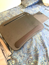 sofia+sam Black Lap Desk w/ Built-In USB Port, Fits 15-17 in Laptops picture