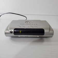 Motorola 2210-02-1006 High Speed Internet Modem Silver Color With Power Cord picture