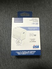 Insignia - 30W USB-C Compact Wall Charger for MacBook Air, iPad NS-PW330C1G23 picture