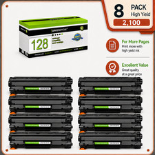 8PK CRG128 For Canon 128 Toner Cartridge ImageCLASS D530 D550 MF4880dw MF4570dn picture