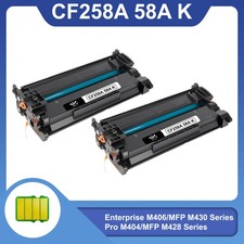 CF258A  with Chip for HP 58A Toner LaserJet Pro M404dn MFP M428fdw Lot picture