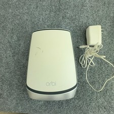 NETGEAR Orbi Satellite RBS850 AX6000 Tri-Band Mesh WiFi Extender W/Adapter White picture