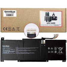 GREENTECH BTY-M491 BATTERY FOR MSI PRESTIGE 14 A11SB 52.4WH 8PIN WHITE CONNECTOR picture