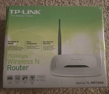 TP-Link 150Mbps Wireless N Router New Sealed Tl-WR74ON picture