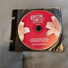 ⭐️⭐️⭐️⭐️⭐️ Art Explosion Greeting Card Factory Express Version 4 Disk Only picture