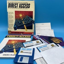 Rare Direct Access v5.0 Software Fifth Generation Systems IBM PC Big Box CIB VTG picture