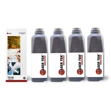 4Pk LTS TN750 Black Toner Refill Kit Compatible for Brother HL-5470DWT 6180DWT picture