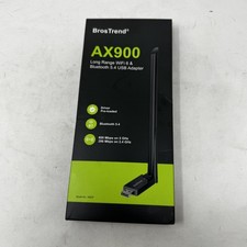 Bros Trend AX900 WB2P USB WiFi Bluetooth Adapter Black 6 (802.11ax/ac/n/g/b) picture