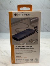 Hyper - HyperDrive Next 10 Port USB-C Hub- MacBook/PC - HD4005GL - Midnight Blue picture