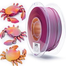 ZIRO Matte 3-in-1 Colors PLA Filament 1.75mm, Magic Discoloration 3D Printer picture