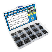 900Pcs M2 M2.5 M3 Laptop Computer Screws Kit Set for SSD IBM HP Dell picture