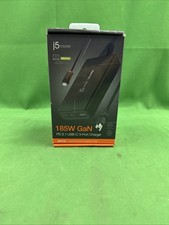 j5 Create 185W GaN PD 3.1 USB-C 3-Port Charging Dock NEW (E2) picture