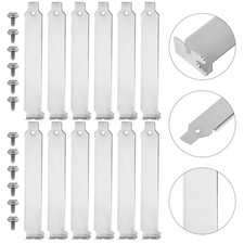 12pcs PCI Slot Cover PCI L Blank Bracket Expansion Blank Plate Supply picture