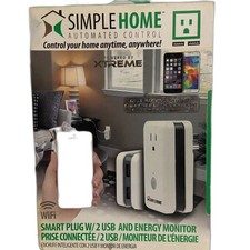 Simple Home Xtreme WiFi Smart Controll Wall Outlet Smart Plug Home Security picture