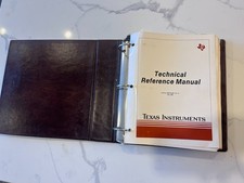 Vintage Texas Instruments Professional Computer Technical Reference Manual 1984 picture