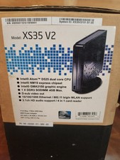SHUTTLE XS35-V2 Intel NM10 Black Mini / Booksize Barebone System #F picture