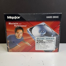 NEW Maxtor Ultra Series 200GB 7200 RPM Ultra ATA/133 Internal Hard Drive SEALED picture
